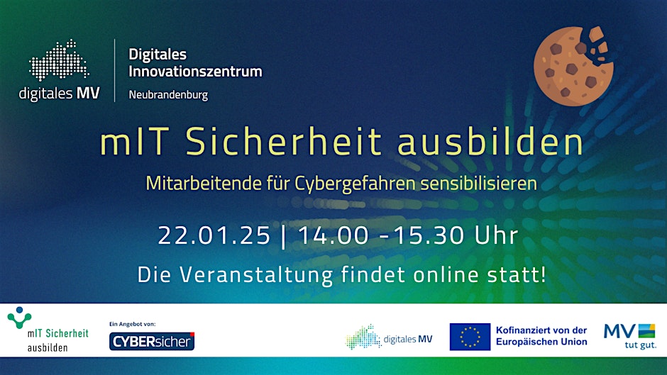 Mitarbeitende für Cybersicherheit sensibilisieren @Digitales Innovationszentrum Neubrandenburg